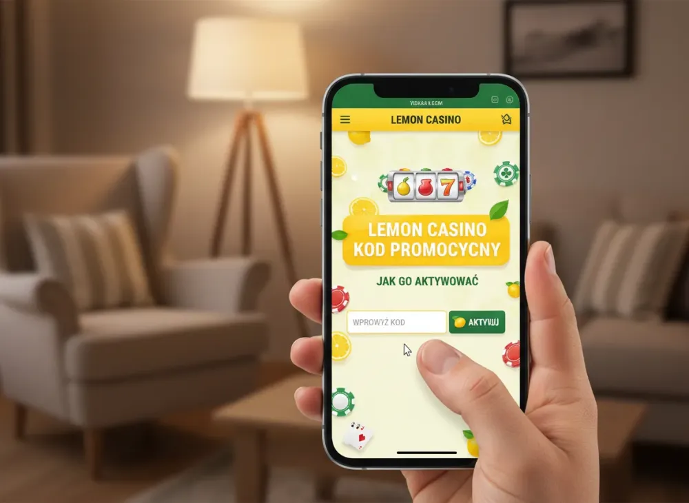 Lemon casino kod promocyjny - jak go aktywować